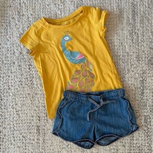 7 for all mankind girls shorts